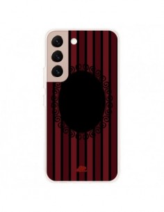 Coque Samsung Galaxy S22 Plus 5G Camée Squelette Bleue -...