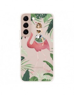 Coque Samsung Galaxy S22 Plus 5G Lolo Love Flamant Rose...