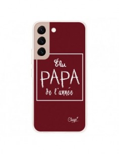 Coque Samsung Galaxy S22 Plus 5G Elu Papa de l'Année...