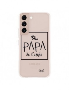 Coque Samsung Galaxy S22 Plus 5G Elu Papa de l'Année...