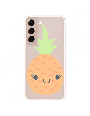 Coque Samsung Galaxy S22 Plus 5G Ananas Pineapple Fruit Transparente - Claudia Ramos