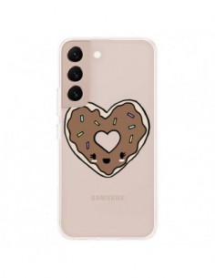 Coque Samsung Galaxy S22 Plus 5G Donuts Heart Coeur...