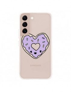 Coque Samsung Galaxy S22 Plus 5G Donuts Heart Coeur...