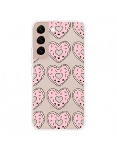 Coque Samsung Galaxy S22 Plus 5G Donuts Heart Coeur Rose...