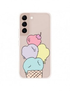 Coque Samsung Galaxy S22 Plus 5G Ice Cream Glace Summer...