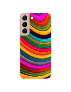 Coque Samsung Galaxy S22 Plus 5G More Curve Vagues -...