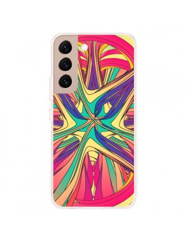 Coque Samsung Galaxy S22 Plus 5G Veins Veines Azteque Vagues - Danny Ivan