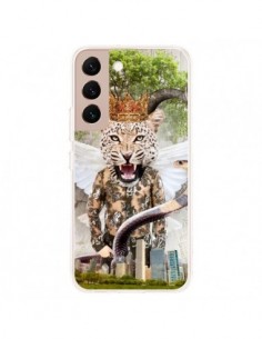 Coque Samsung Galaxy S22 Plus 5G Hear Me Roar Leopard -...