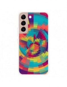 Coque Samsung Galaxy S22 Plus 5G Spirale de Couleurs...