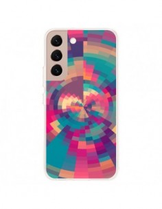 Coque Samsung Galaxy S22 Plus 5G Spirales de Couleurs...