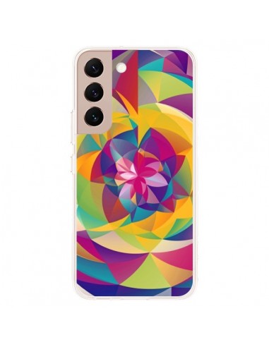 Coque Samsung Galaxy S22 Plus 5G Acid Blossom Fleur - Eleaxart