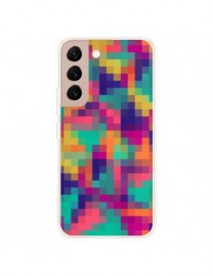 Coque Samsung Galaxy S22 Plus 5G Exotic Mosaic Pixels...
