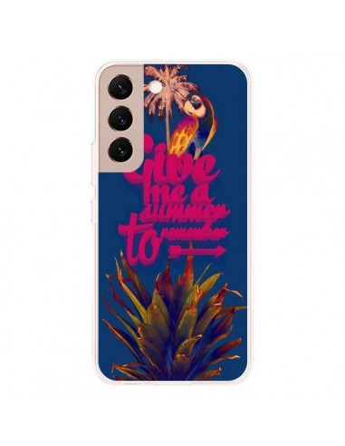 Coque Samsung Galaxy S22 Plus 5G Give me a summer to remember souvenir paysage - Eleaxart