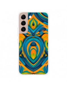 Coque Samsung Galaxy S22 Plus 5G Cross Heart Azteque...