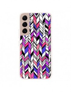 Coque Samsung Galaxy S22 Plus 5G Graphic Azteque Rose...
