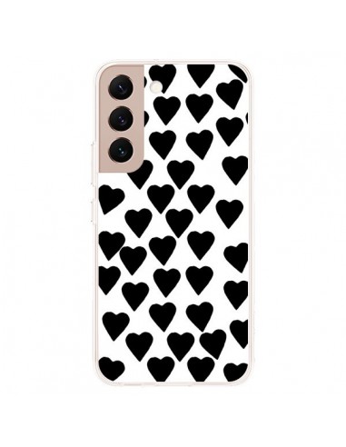 Coque Samsung Galaxy S22 Plus 5G Coeur Noir - Project M