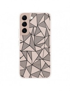 Coque Samsung Galaxy S22 Plus 5G Lignes Grilles Triangles...