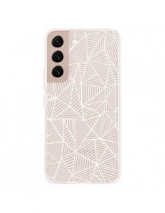Coque Samsung Galaxy S22 Plus 5G Lignes Grilles Triangles...