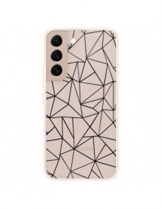 Coque Samsung Galaxy S22 Plus 5G Lignes Triangles Grid...