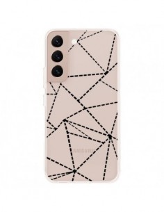 Coque Samsung Galaxy S22 Plus 5G Lignes Points Abstract...