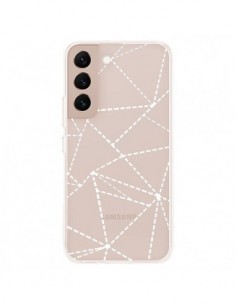 Coque Samsung Galaxy S22 Plus 5G Lignes Points Abstract...