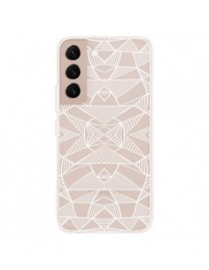 Coque Samsung Galaxy S22 Plus 5G Lignes Miroir Grilles...