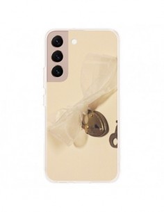 Coque Samsung Galaxy S22 Plus 5G Key to my heart Clef...