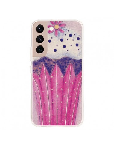 Coque Samsung Galaxy S22 Plus 5G Cupcake Rose - Irene Sneddon