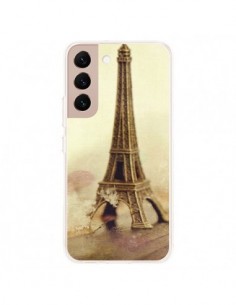 Coque Samsung Galaxy S22 Plus 5G Tour Eiffel Vintage -...