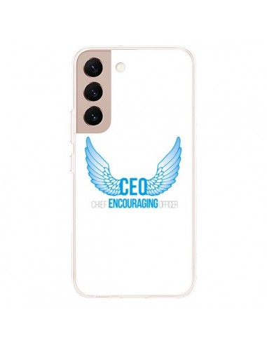 Coque Samsung Galaxy S22 Plus 5G CEO Chief Encouraging Officer Bleu - Shop Gasoline