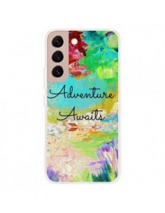 Coque Samsung Galaxy S22 Plus 5G Adventure Awaits Fleurs...