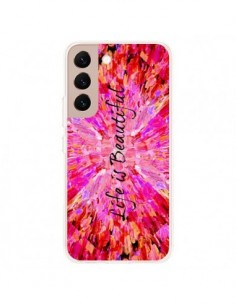 Coque Samsung Galaxy S22 Plus 5G Life is Beautiful - Ebi...