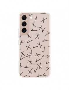 Coque Samsung Galaxy S22 Plus 5G Cross Croix Check...