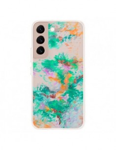 Coque Samsung Galaxy S22 Plus 5G Mermaid Sirene Fleur...