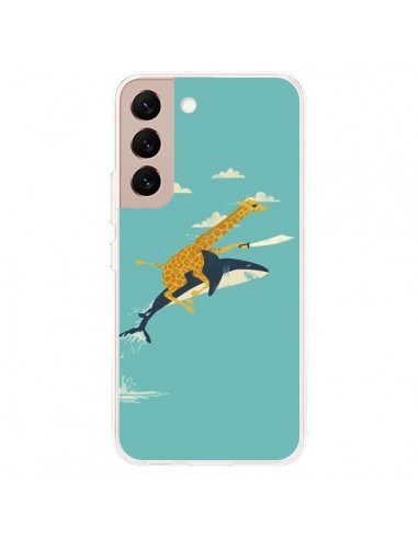 Coque Samsung Galaxy S22 Plus 5G Girafe Epee Requin Volant - Jay Fleck