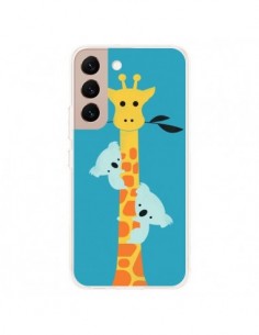 Coque Samsung Galaxy S22 Plus 5G Koala Girafe Arbre - Jay...