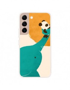 Coque Samsung Galaxy S22 Plus 5G Elephant Help Panda -...