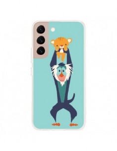 Coque Samsung Galaxy S22 Plus 5G Futur Roi Lion King...