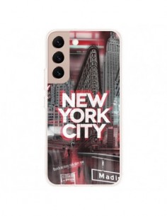 Coque Samsung Galaxy S22 Plus 5G New York City Rouge -...