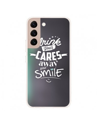 Coque Samsung Galaxy S22 Plus 5G Drink Gris - Javier Martinez