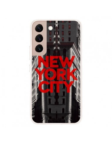 Coque Samsung Galaxy S22 Plus 5G New York City Rouge - Javier Martinez