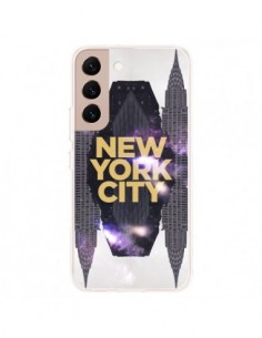 Coque Samsung Galaxy S22 Plus 5G New York City Orange -...