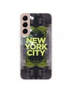 Coque Samsung Galaxy S22 Plus 5G New York City Vert -...