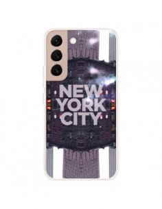 Coque Samsung Galaxy S22 Plus 5G New York City Violet -...