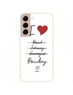 Coque Samsung Galaxy S22 Plus 5G I love Bradley Coeur...