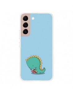 Coque Samsung Galaxy S22 Plus 5G Dino le Dinosaure -...