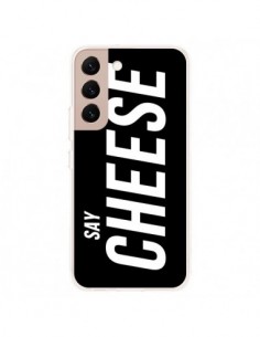 Coque Samsung Galaxy S22 Plus 5G Say Cheese Smile Noir -...