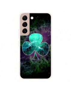 Coque Samsung Galaxy S22 Plus 5G Nebula Club Trèfle...