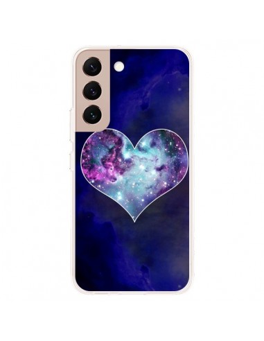 Coque Samsung Galaxy S22 Plus 5G Nebula Heart Coeur Galaxie - Jonathan Perez