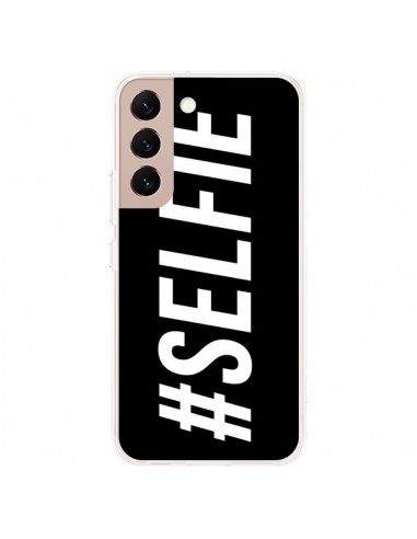 Coque Samsung Galaxy S22 Plus 5G Hashtag Selfie Noir Horizontal - Jonathan Perez